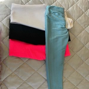 6 of $50/- Women's High Waist Yoga Pants Tummy Control